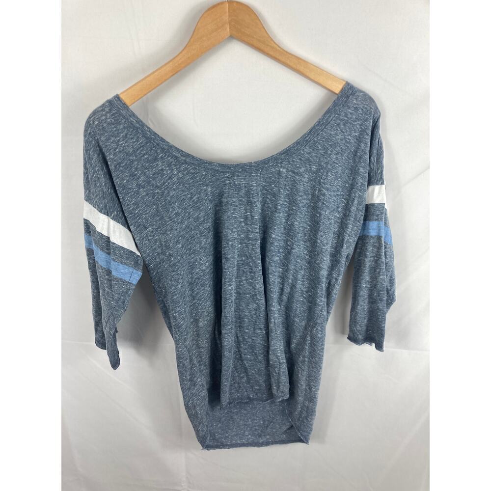 NWOT Treasure & Bond wide neck baseball style burnout tshirt S - Picture 4 of 4